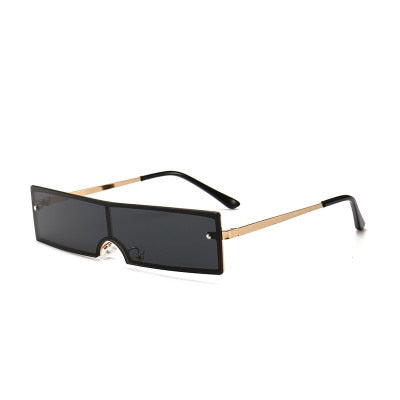 Rimless Sunglasses "SlimShades". Ultra Spiffy Unisex Shades. WickedYo